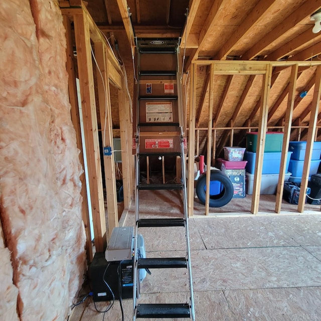 509 Meadowbrook Ln, Rustburg, VA 24588 - view of unfinished attic