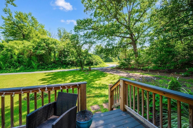 387 Stage Rd, Amherst, VA 24521 - wooden terrace featuring a yard