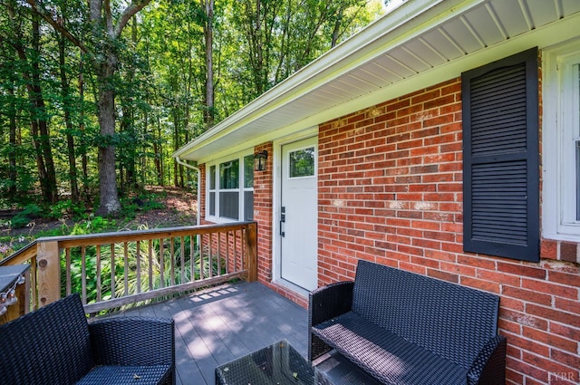 387 Stage Rd, Amherst, VA 24521 - view of wooden deck