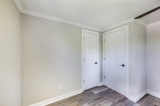 387 Stage Rd, Amherst, VA 24521 - unfurnished room featuring wood finished floors and crown molding