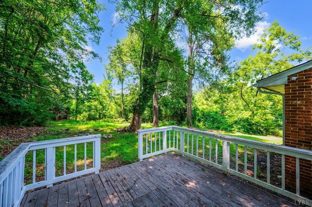 387 Stage Rd, Amherst, VA 24521 - view of wooden deck