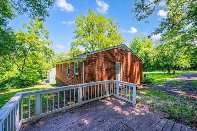 387 Stage Rd, Amherst, VA 24521 - view of wooden deck