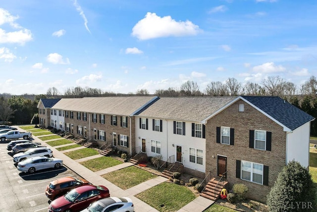 1036 Middle View Dr, Forest, VA 24551 - multi unit property featuring uncovered parking, entry steps, and brick siding