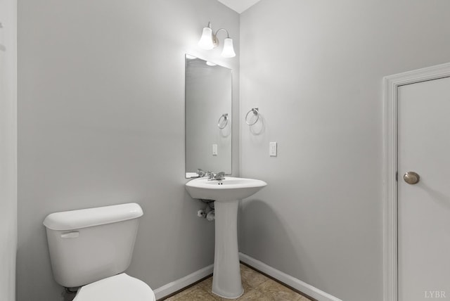 202 Bonterra Pl, Lynchburg, VA 24501 - half bath featuring toilet and baseboards