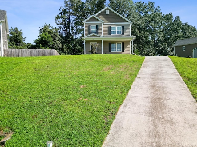 202 Bonterra Pl, Lynchburg, VA 24501 - traditional home featuring concrete driveway and a porch