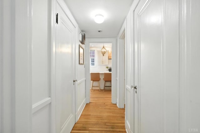 2212 Rivermont Ave, Lynchburg, VA 24503 - hallway with light wood-style floors