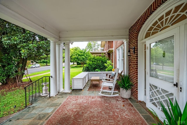 2212 Rivermont Ave, Lynchburg, VA 24503 - view of covered porch