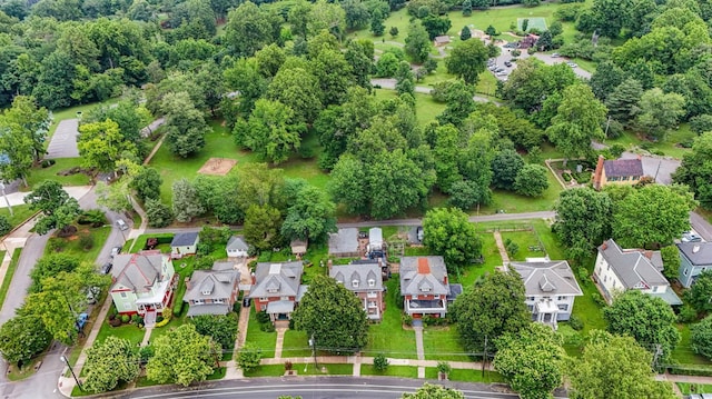 2212 Rivermont Ave, Lynchburg, VA 24503 - aerial overview of property's location featuring nearby suburban area