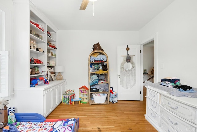 2212 Rivermont Ave, Lynchburg, VA 24503 - bedroom featuring light wood finished floors and a ceiling fan