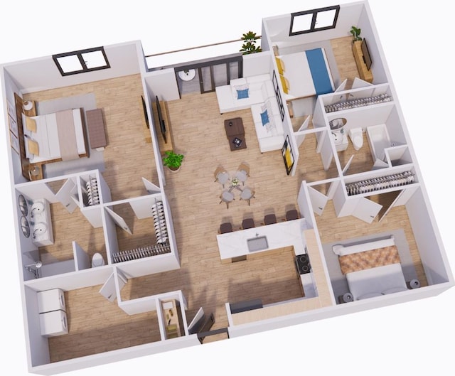 420 Capstone St Unit 107, Lynchburg, VA 24502 - view of property floor plan