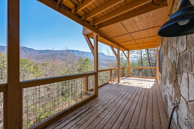 449 Lucerne Way, Gatlinburg, TN 37738 - deck with a mountain view