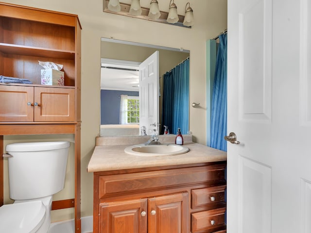 6525 Idumea Rd, Corryton, TN 37721 - bathroom with toilet and vanity