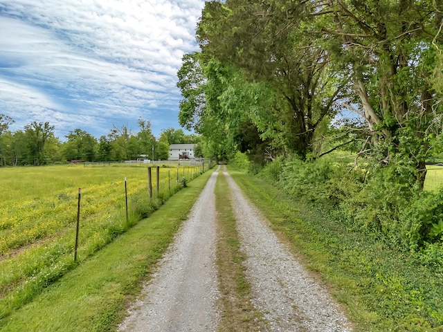 6525 Idumea Rd, Corryton, TN 37721 - view of dirt / gravel road featuring a view of rural / pastoral area