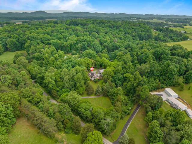 2935 Glendale Community Rd, Greenback, TN 37742 - aerial view of a forest