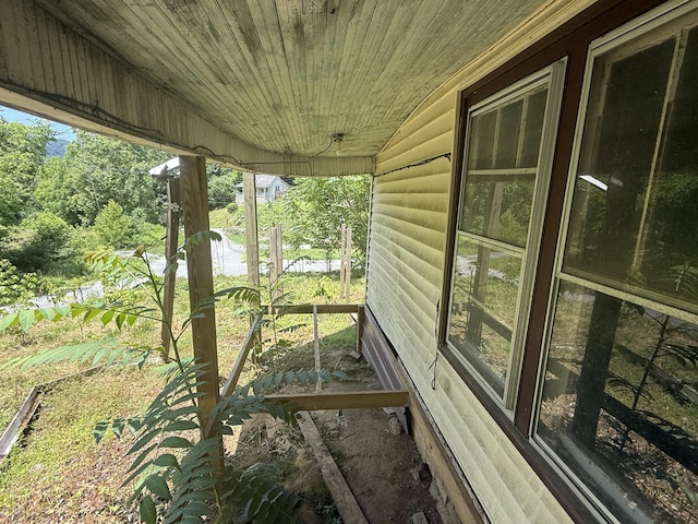 1340 Ryan Rd, Fall Branch, TN 37656 - unfurnished sunroom featuring plenty of natural light