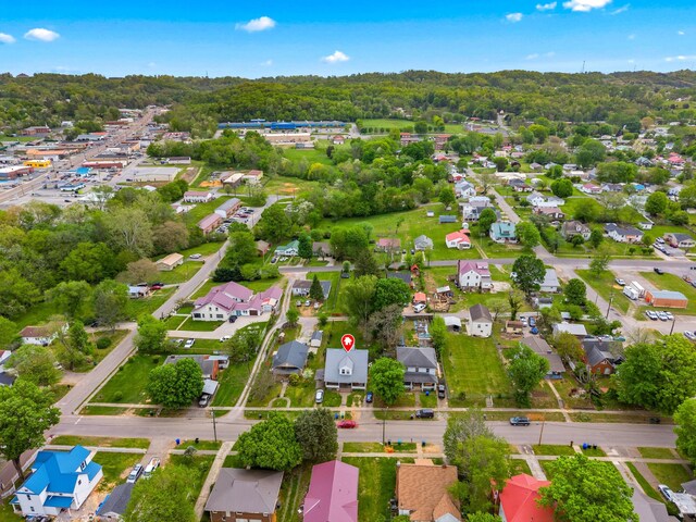 bird's eye view featuring a residential view