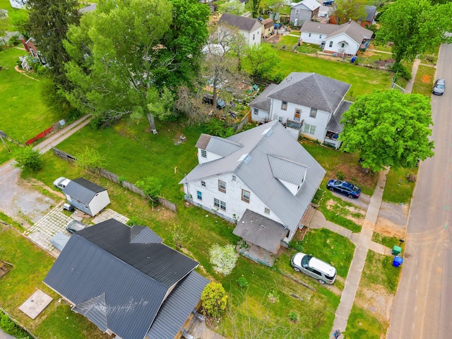 birds eye view of property featuring a residential view