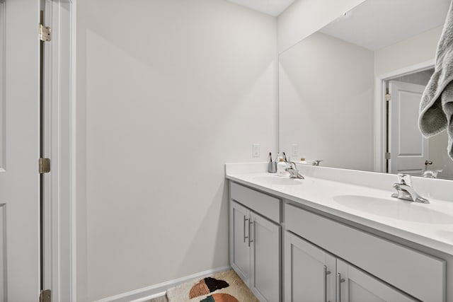 3059 Berna Way, Morristown, TN 37814 - full bathroom featuring double vanity and baseboards