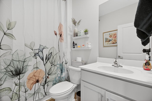 3059 Berna Way, Morristown, TN 37814 - bathroom featuring vanity and a shower with shower curtain
