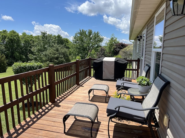 122 Florence Cir, Dandridge, TN 37725 - view of wooden terrace