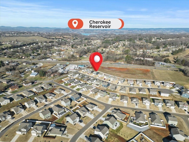 aerial view