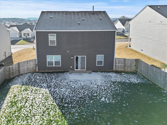 view of rear view of house