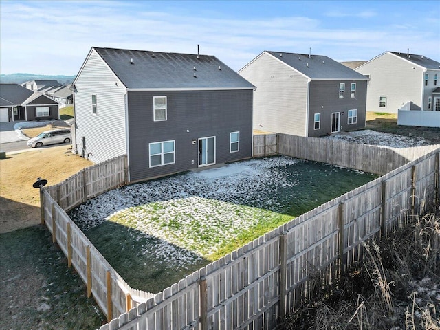 view of rear view of house