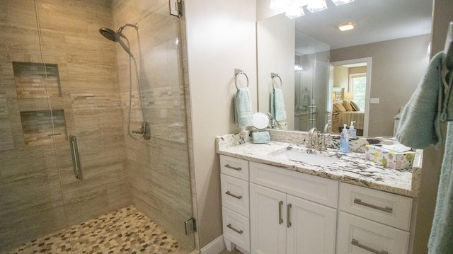 976 Bridgeview Hills Dr, Dandridge, TN 37725 - full bath with vanity and a stall shower