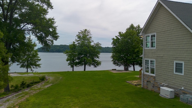 976 Bridgeview Hills Dr, Dandridge, TN 37725 - view of green lawn with a water view