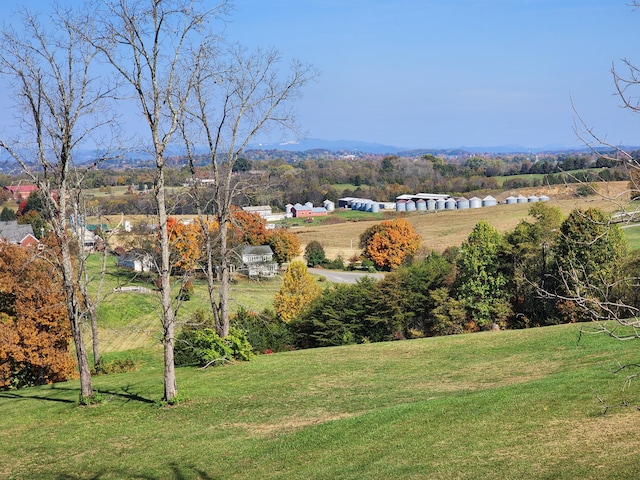 view of mountain feature