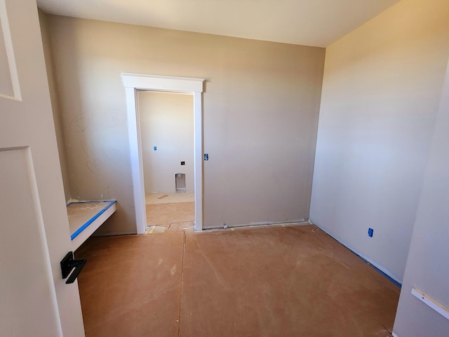 view of unfurnished room