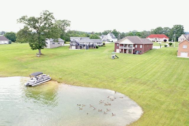 558 Peninsula Pt, Rutledge, TN 37861 - aerial perspective of suburban area featuring a large body of water