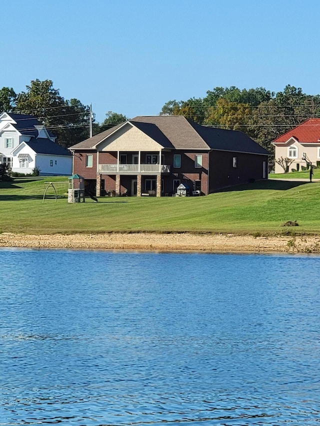 property view of water