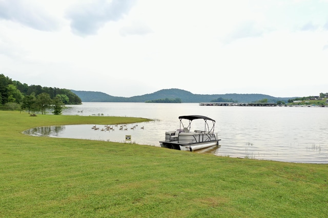 558 Peninsula Pt, Rutledge, TN 37861 - water view with a mountain backdrop