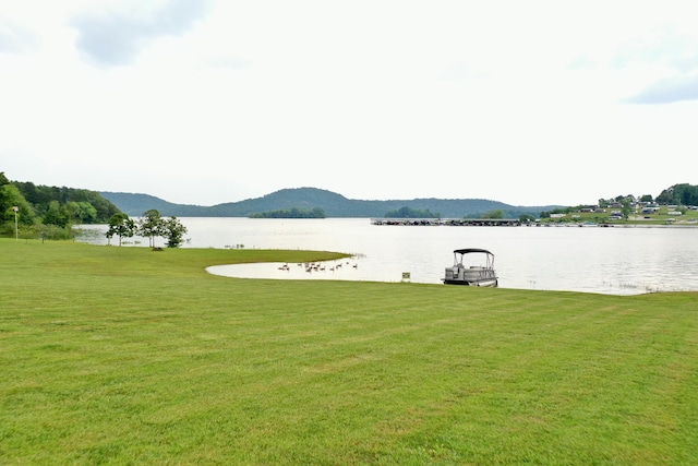 558 Peninsula Pt, Rutledge, TN 37861 - water view with a mountainous background