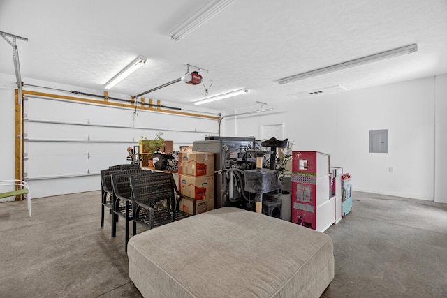 792 Hopper Blf, Rutledge, TN 37861 - garage featuring electric panel and a garage door opener
