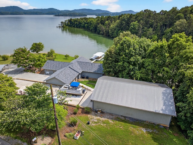 792 Hopper Blf, Rutledge, TN 37861 - view from above of property featuring a water and mountain view