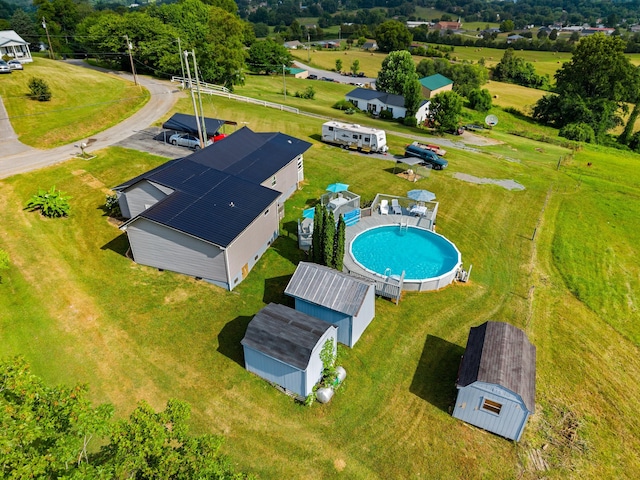 1438 Shannons Little Mtn Rd, Morristown, TN 37814 - bird's eye view of a pool