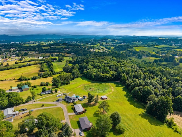 1438 Shannons Little Mtn Rd, Morristown, TN 37814 - drone / aerial view of a mountainous background