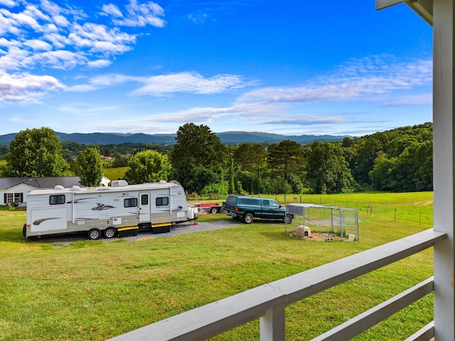 1438 Shannons Little Mtn Rd, Morristown, TN 37814 - view of mountain background featuring a forest