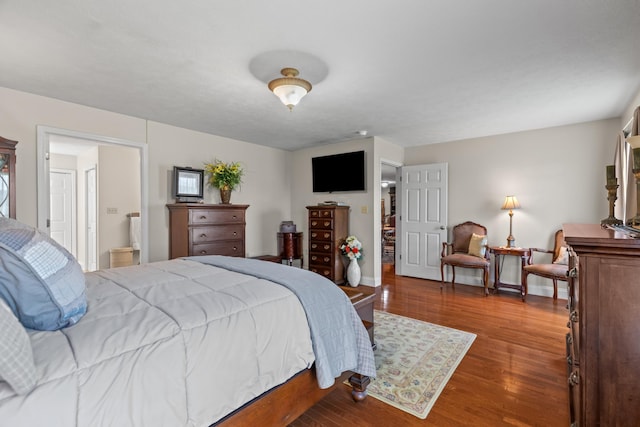 5704 Long Creek Rd, Morristown, TN 37813 - bedroom with wood finished floors and baseboards