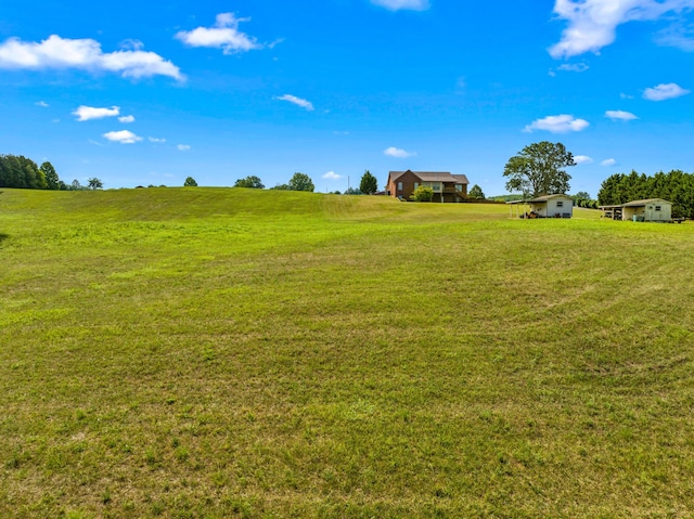 5704 Long Creek Rd, Morristown, TN 37813 - view of green lawn with a view of countryside