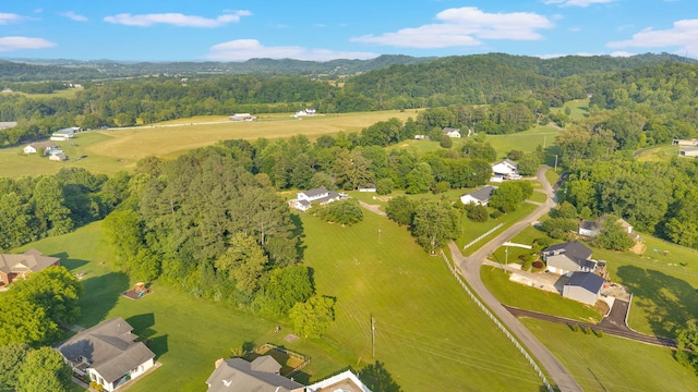 1216 Winding Dr, Sevierville, TN 37876 - aerial view of a heavily wooded area