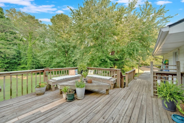 1216 Winding Dr, Sevierville, TN 37876 - view of wooden deck