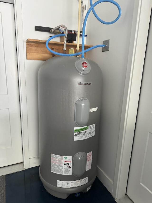 utilities with electric water heater