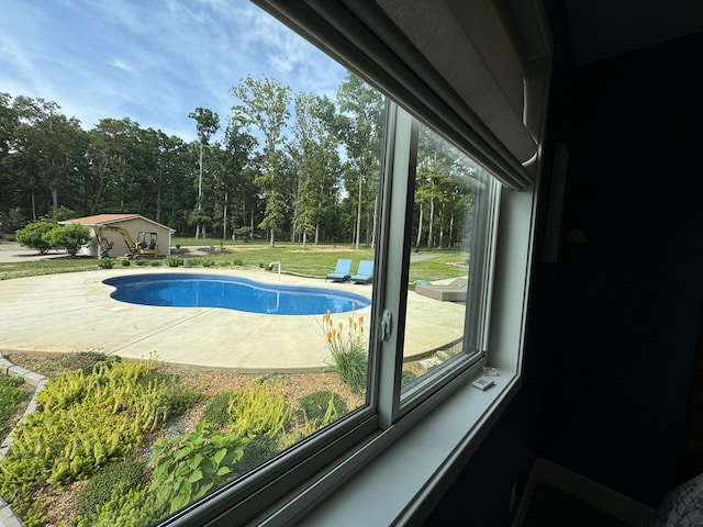 view of swimming pool