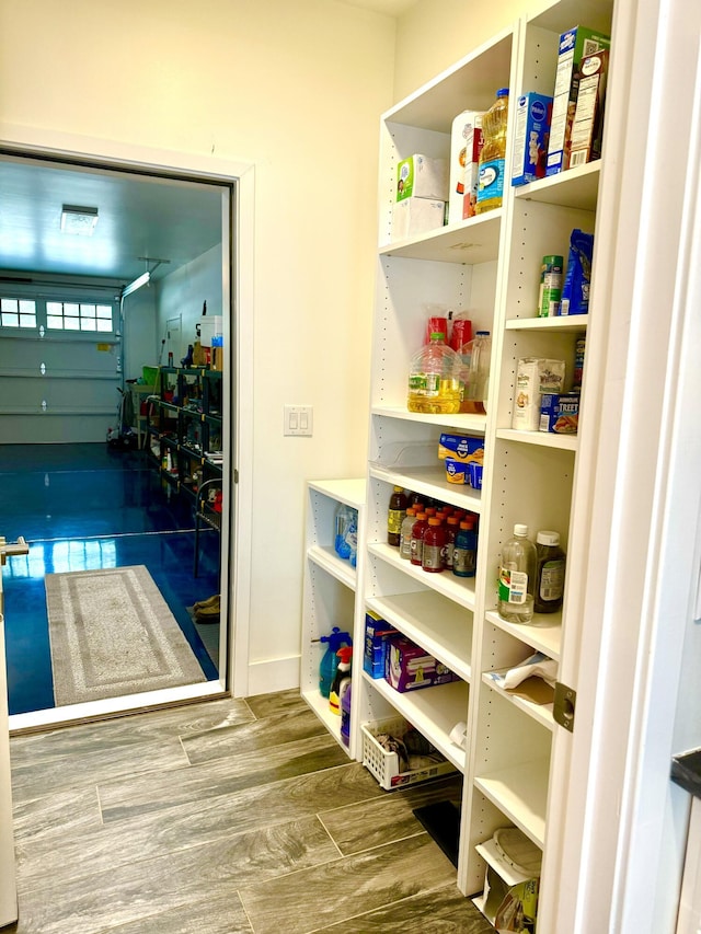 view of pantry
