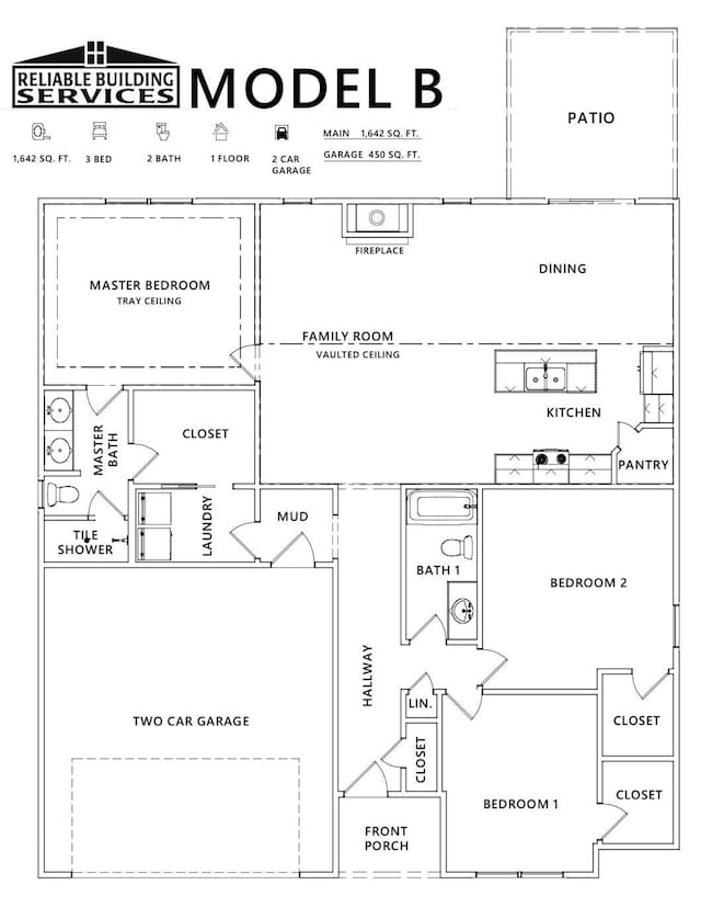 518 Deborahs Way, Greeneville, TN 37743 - floor plan / room layout