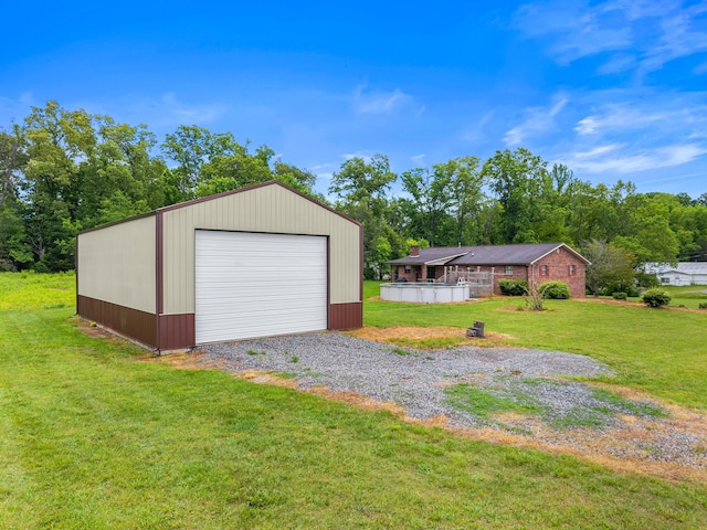 4715/4685 Old Kentucky Rd, Morristown, TN 37814 - detached garage with gravel driveway