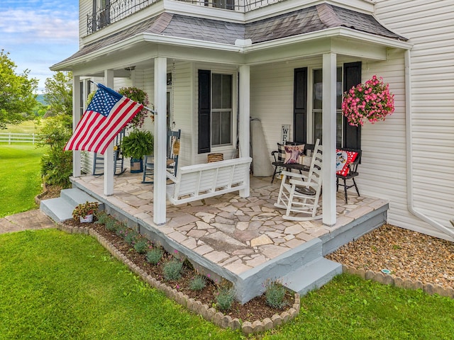 989 E Dumplin Valley Rd, Jefferson City, TN 37760 - view of covered porch